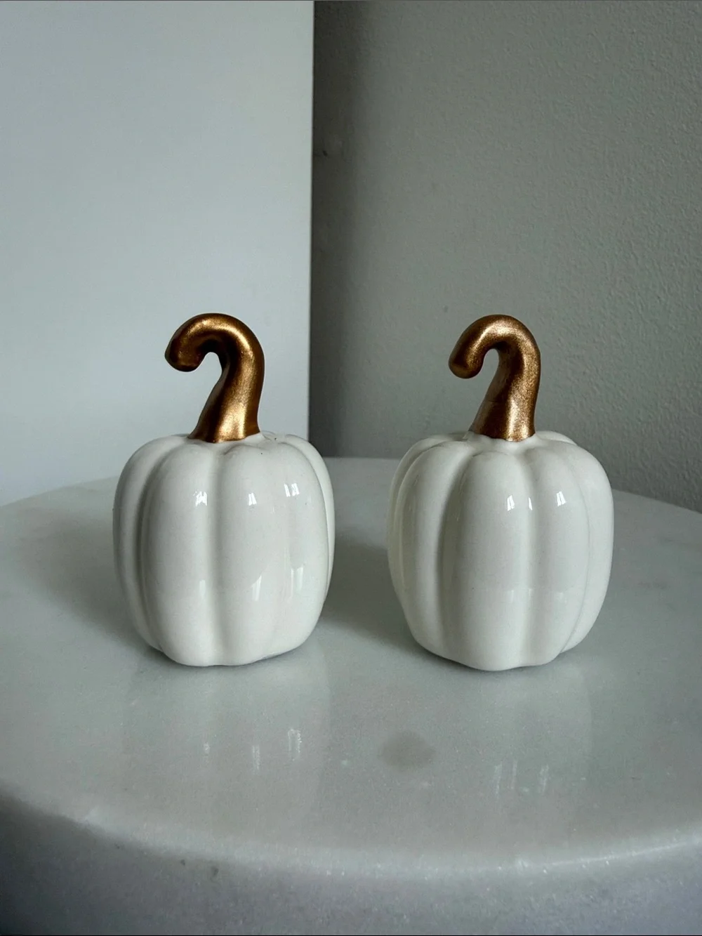 2026 Target Bullseye Playground Small Ceramic Pumpkin, set of 2
